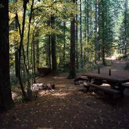 Public Campgrounds: Lower Falls Campground