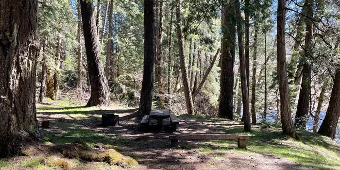 Camper submitted image from Campers Flat Campground