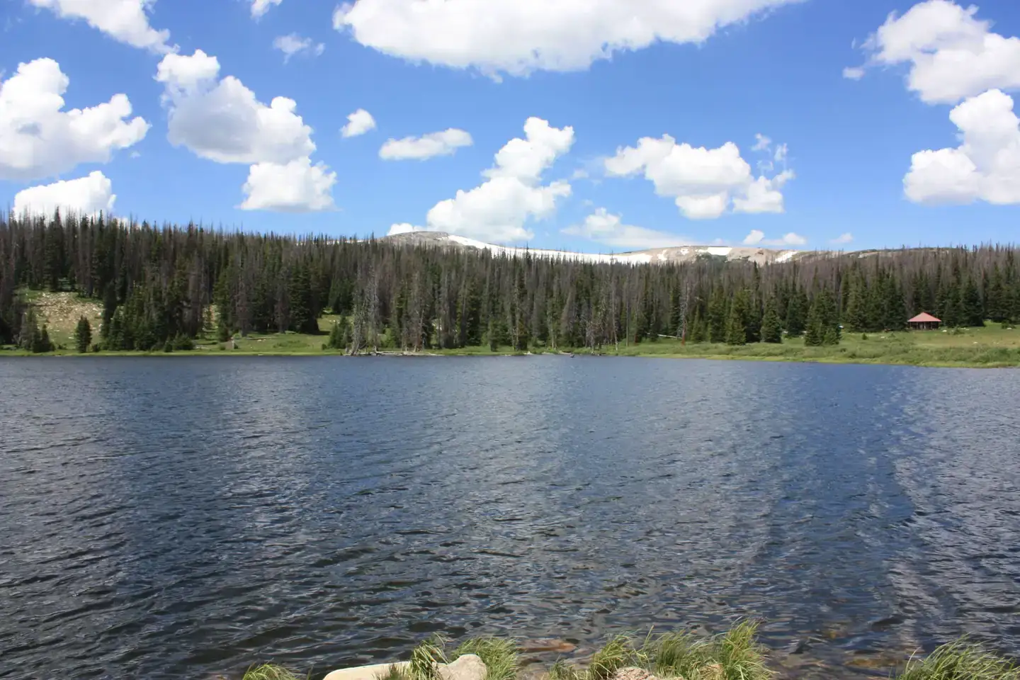 Camper-submitted photo at Little Brooklyn Lake Guard - Temporarily Closed near Hanna, WY