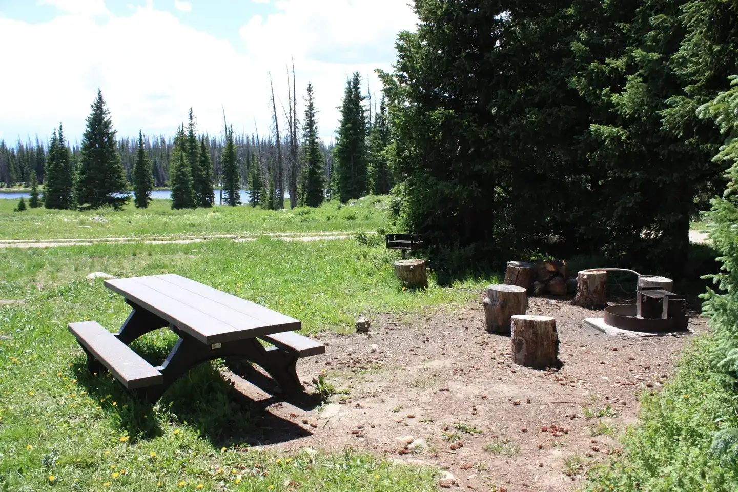 Camper-submitted photo at Little Brooklyn Lake Guard - Temporarily Closed near Hanna, WY