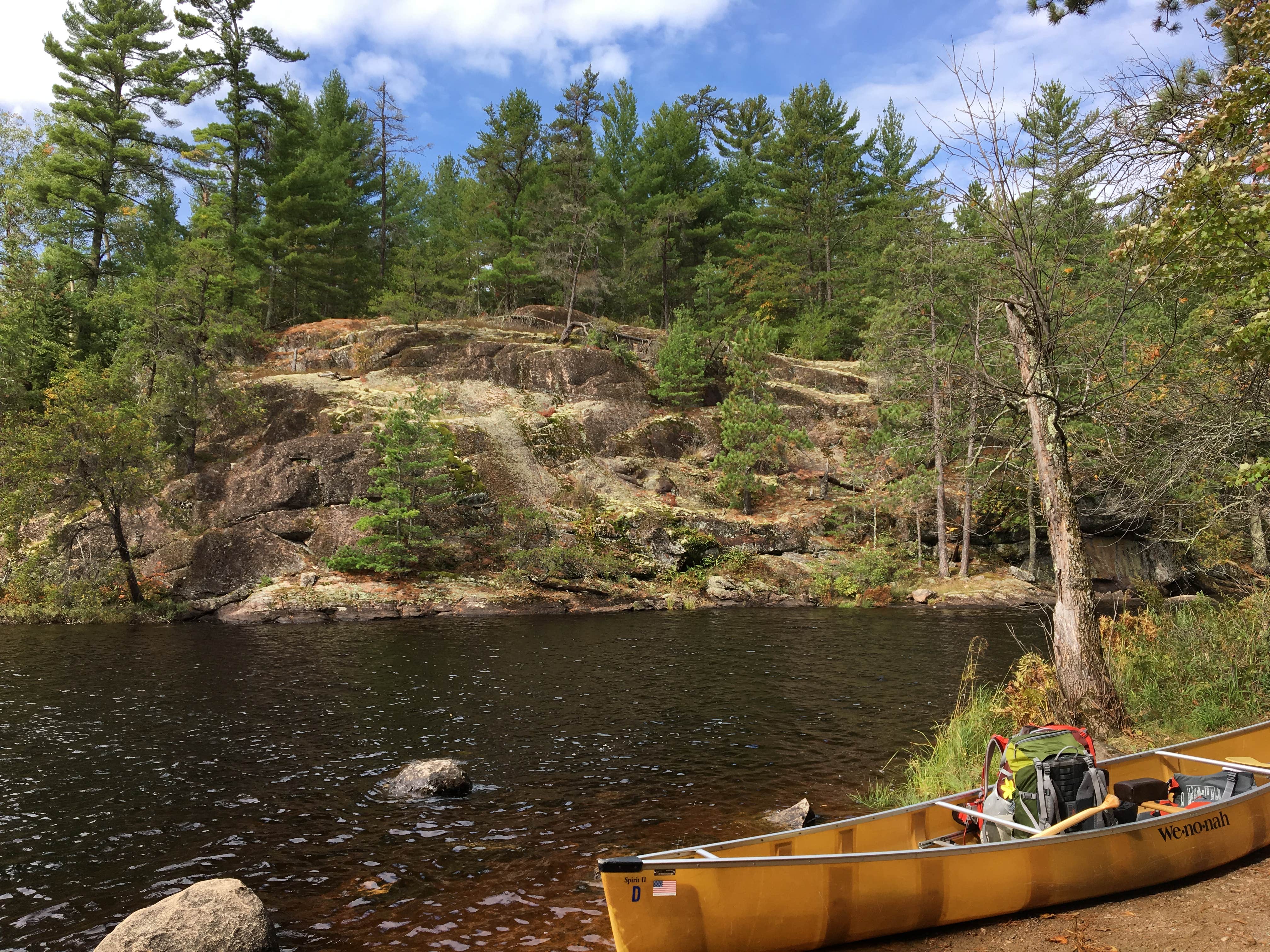 Camper-submitted photo at Crane Lake Primitive Campgrounds near Ely, MN