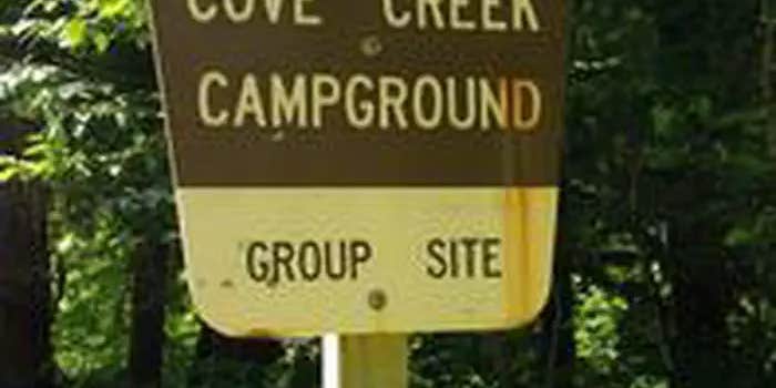 Camper submitted image from Cove Creek