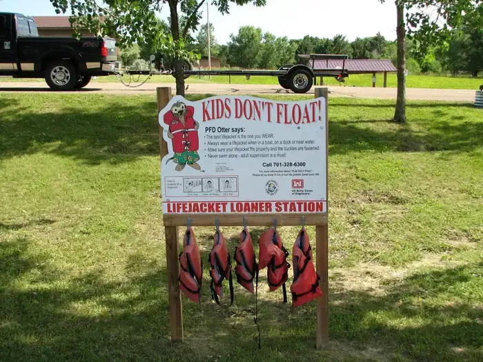 Camper-submitted photo at Beaver Creek near Cannon Ball, ND