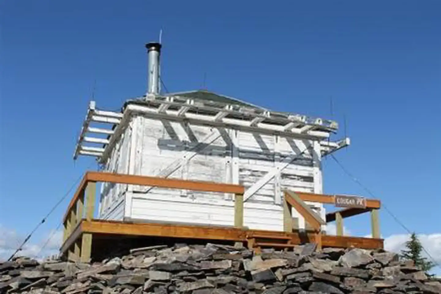Camper-submitted photo at Cougar Peak Lookout near Trout Creek, MT