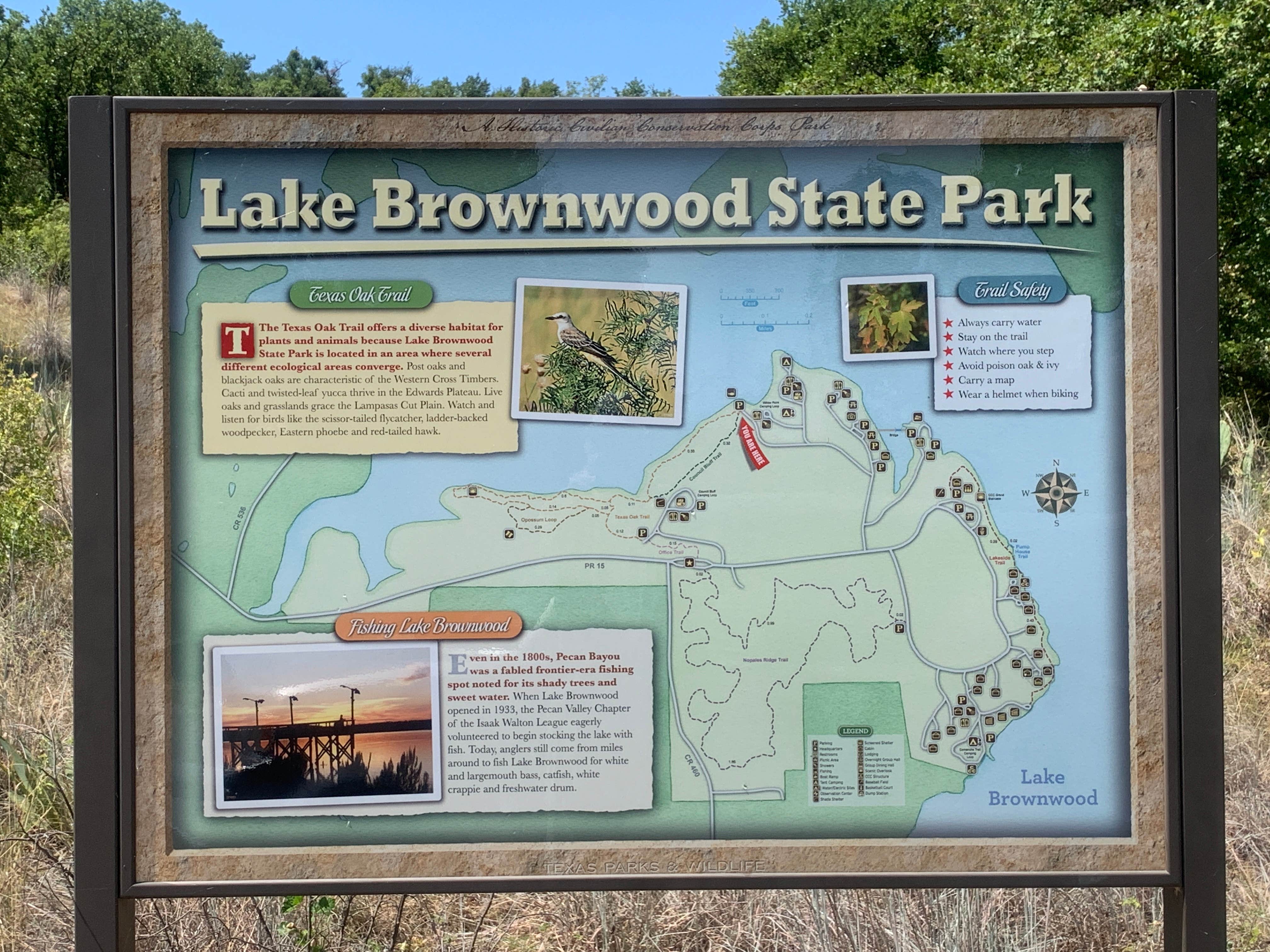 Camper submitted image from Lake Brownwood State Park Campground - 5