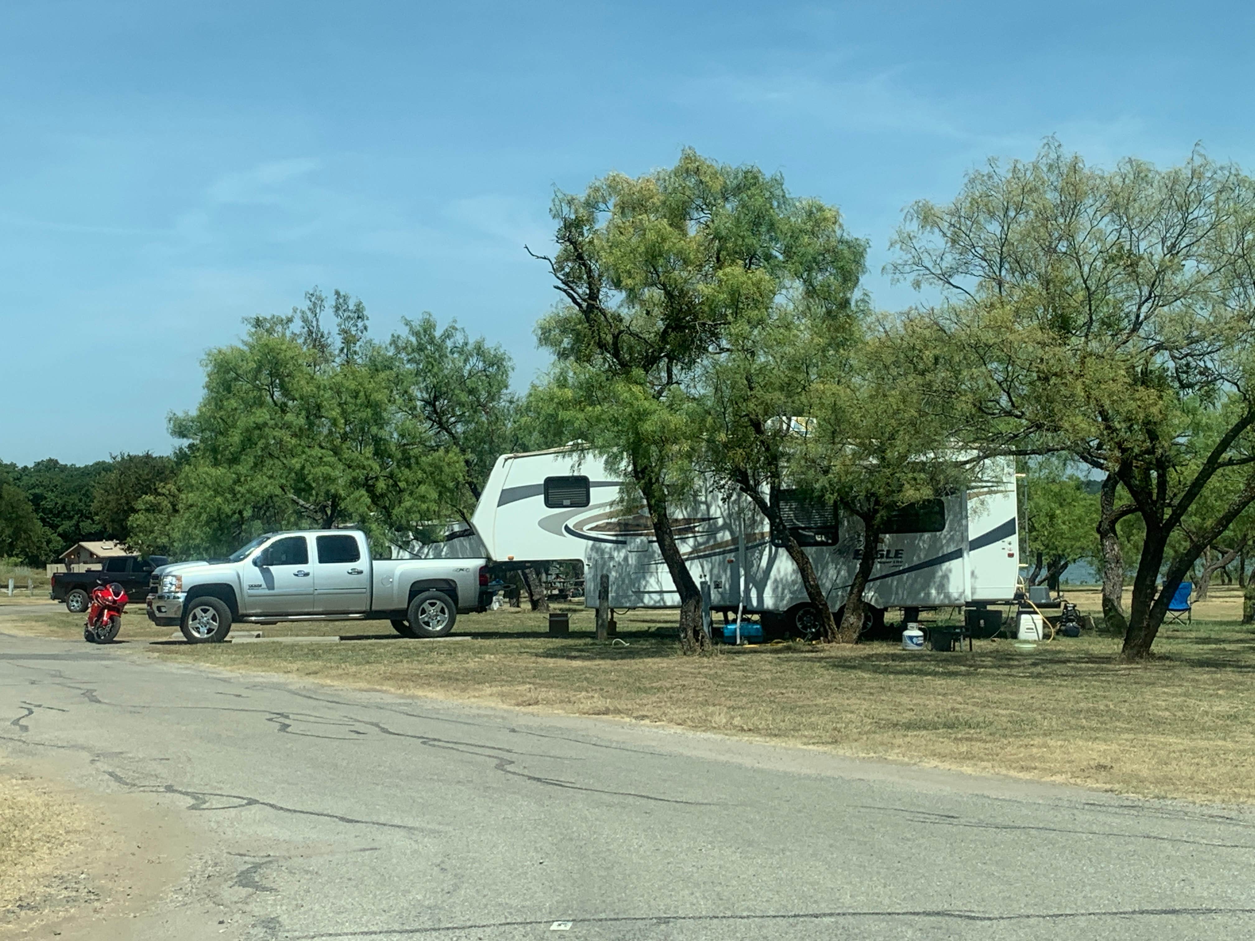 Troy W.'s photo of rv camping at Lake Brownwood State Park Campground near Cisco, TX