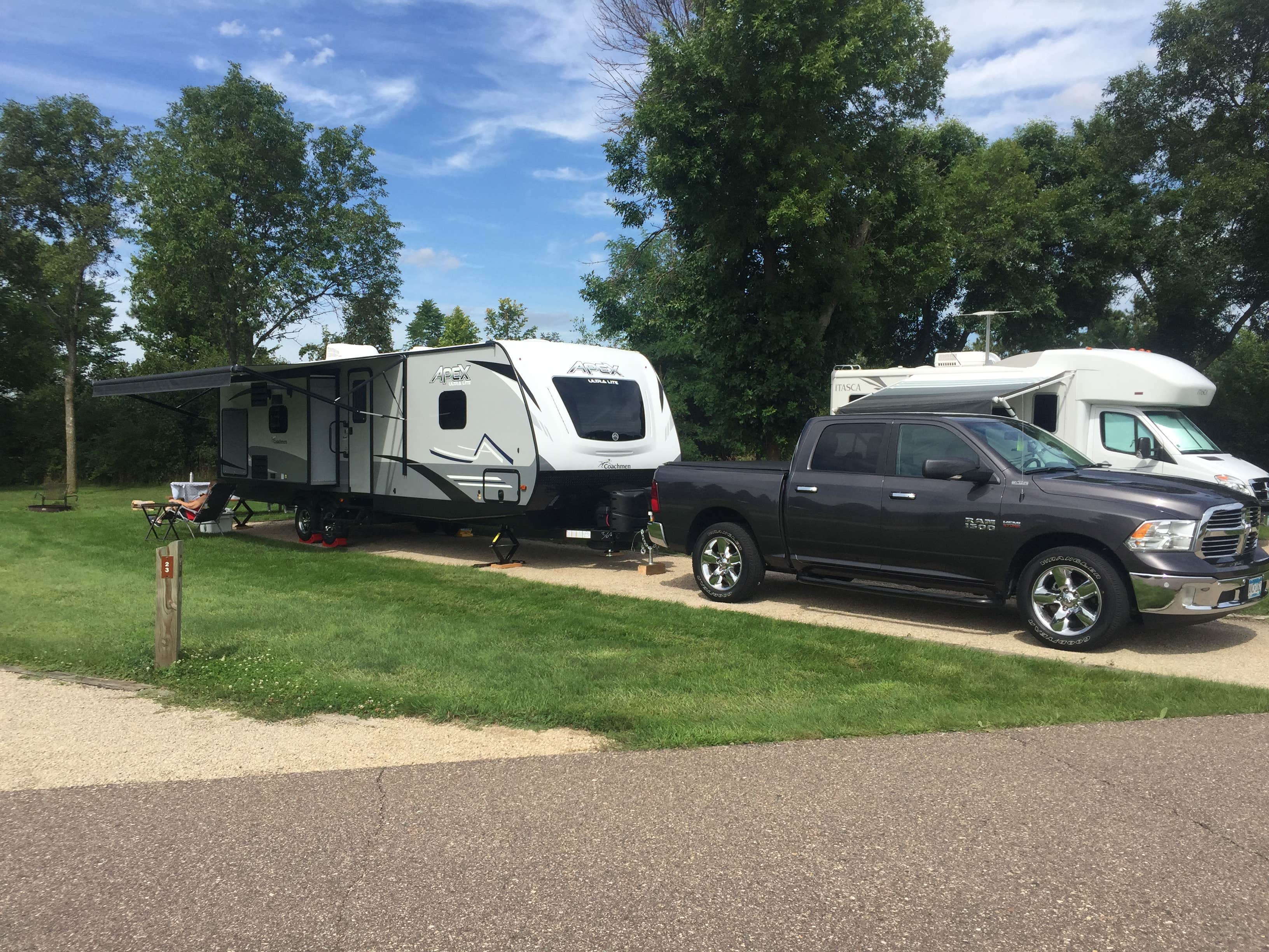 Daryl  L.'s photo of rv camping at Lake Byllesby Regional Park near Edina, MN