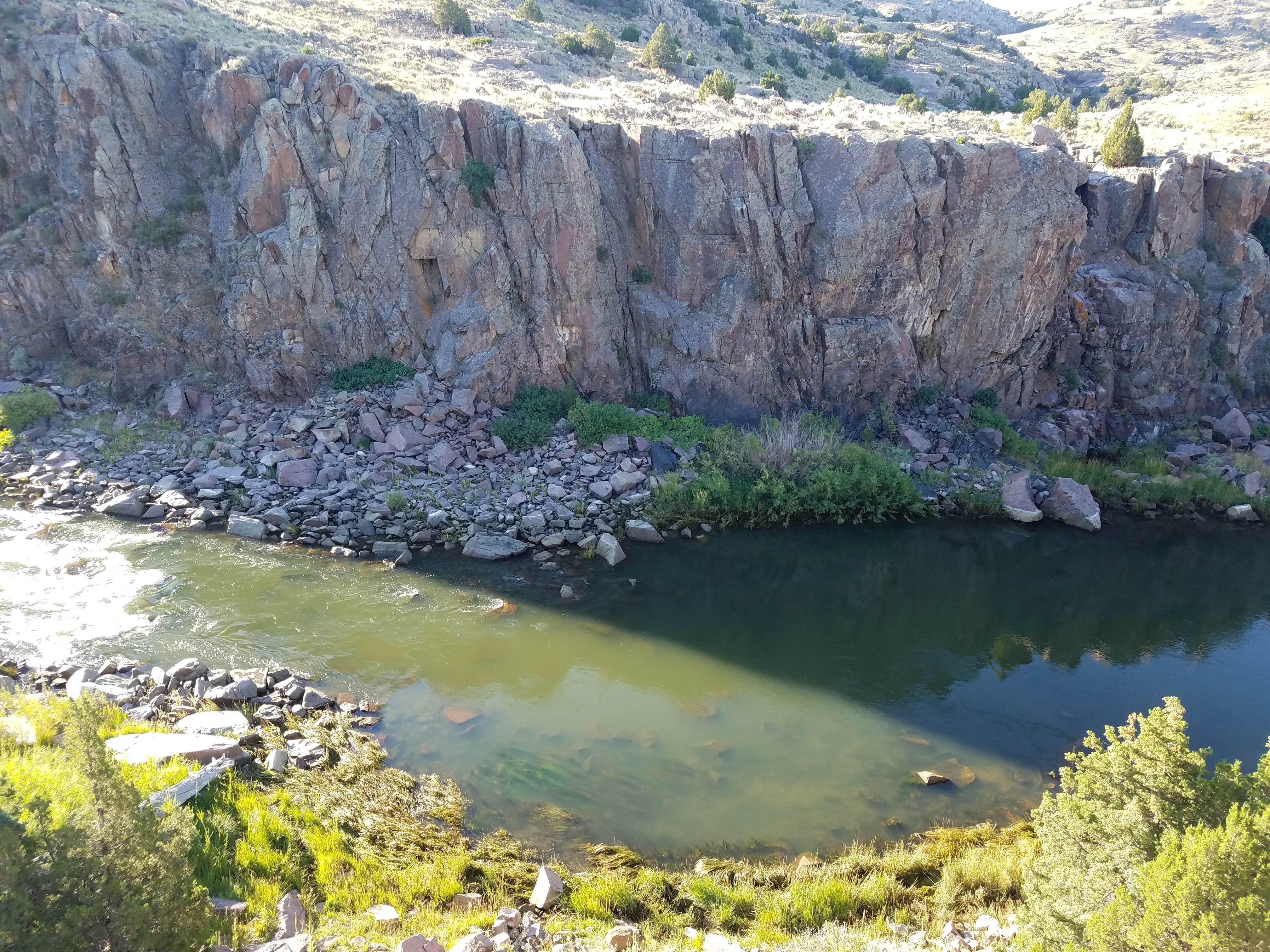 Camper submitted image from Fremont Canyon Campground - 3