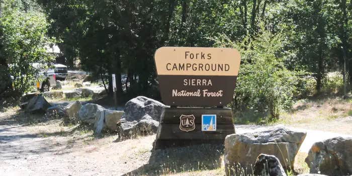 Camper submitted image from Sierra National Forest Forks Campground