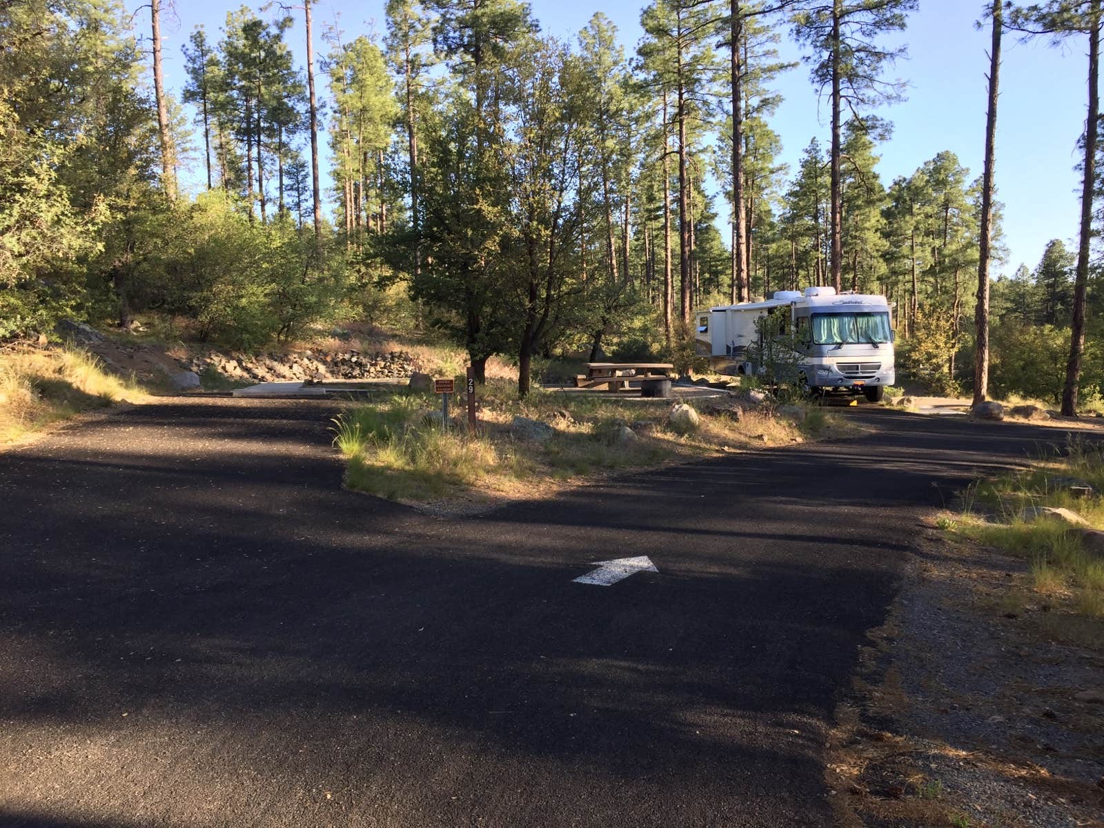 Melissa S.'s photo of rv camping at White Spar Campground near Prescott National Forest