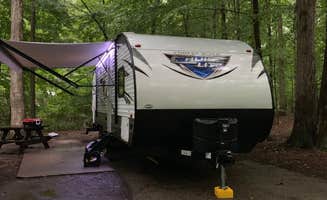 Becky E.'s photo of rv camping at Paynetown Campground near Hoosier National Forest