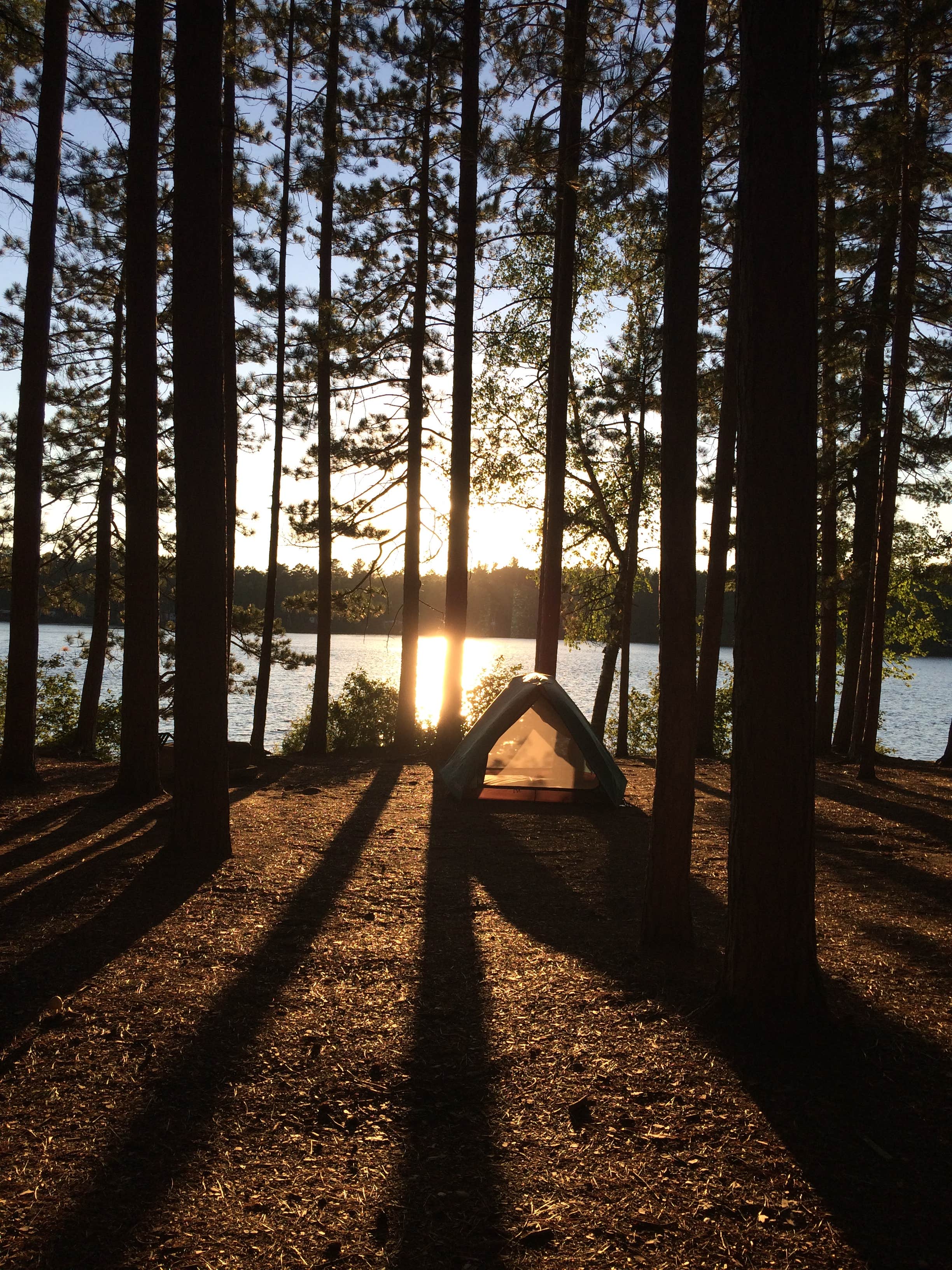 Kristen B.'s photo at Fish Creek Pond Campground near Lake Clear, NY