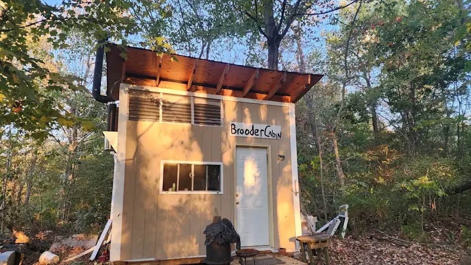 Jim T.'s photo of glamping accommodations at Trothwood Forest near Lockbourne, OH