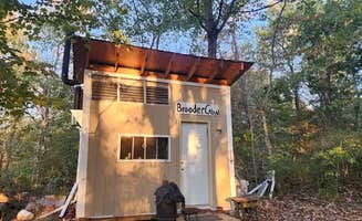 Jim T.'s photo of glamping accommodations at Trothwood Forest near Amanda, OH