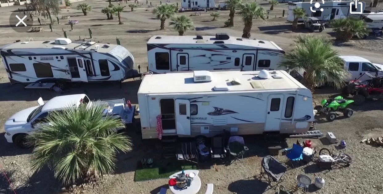 Camper submitted image from Glamis North Hot Springs Resort - 4