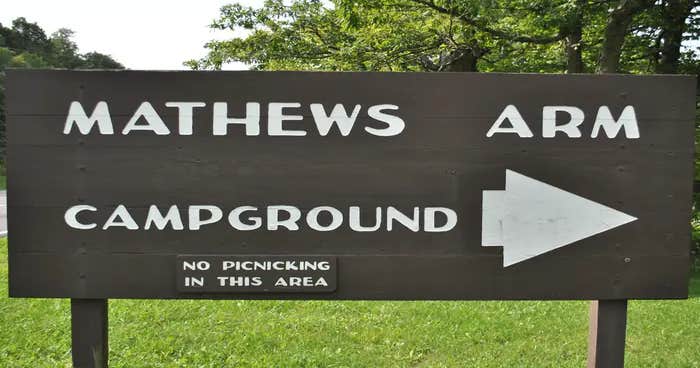 Mathews Arm Campground — Shenandoah National Park