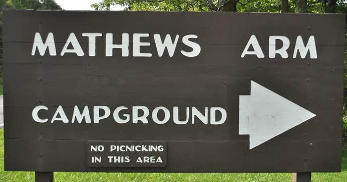 Mathews Arm Campground — Shenandoah National Park