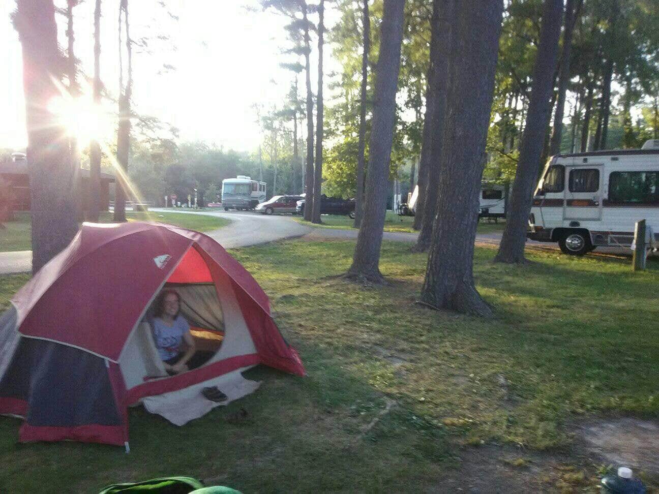 Camper-submitted photo at Winton Woods Campground near Blue Ash, OH
