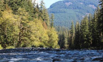 Camping near Ohanapecosh Campground — Mount Rainier National Park: La Wis Wis Campgroundm- TEMPORARILY CLOSED, Packwood, Washington