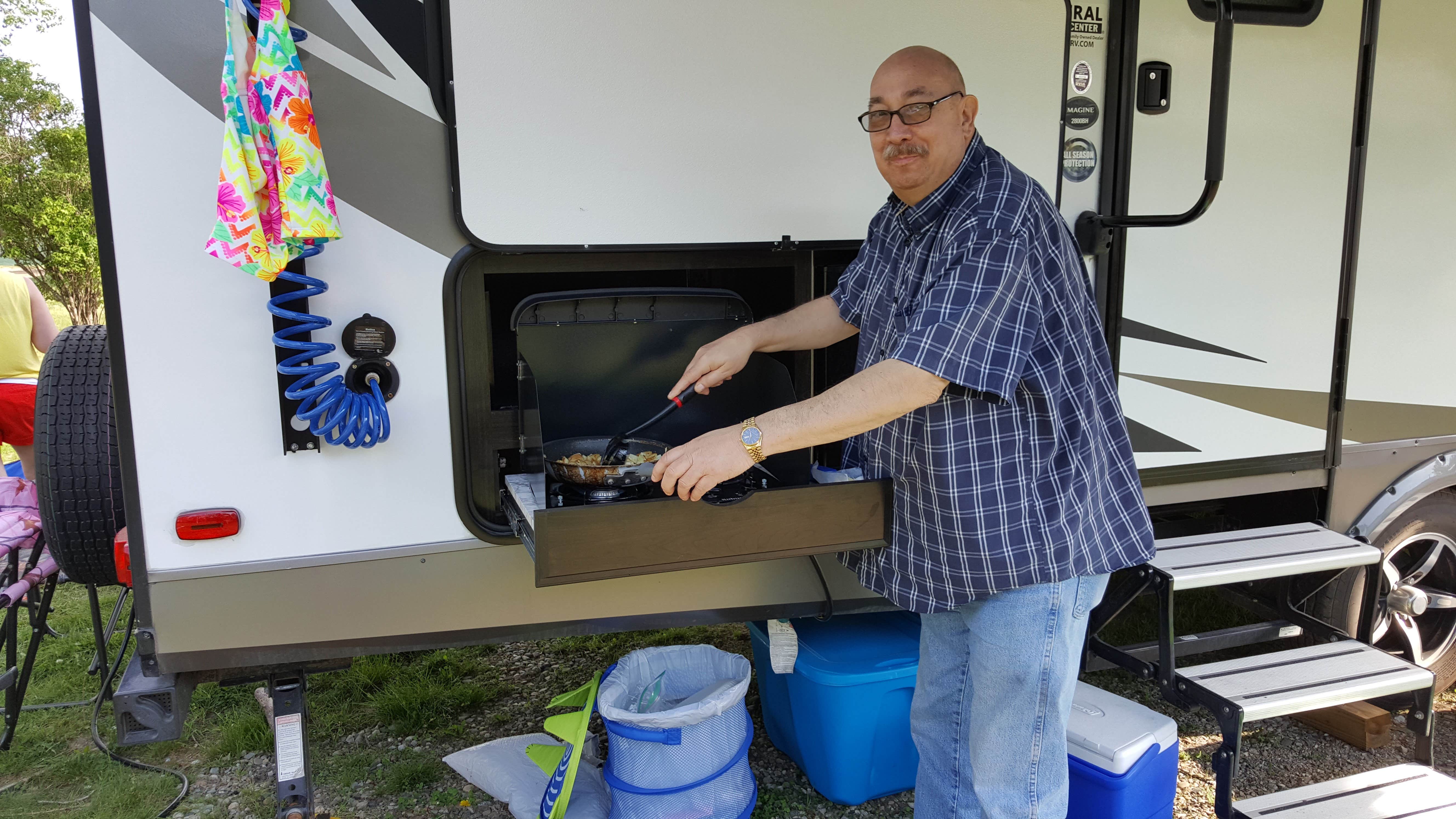 Haas Lake Park RV Campground New Hudson, MI