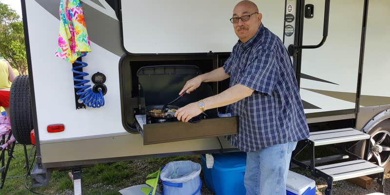 Camper submitted image from Haas Lake Park RV Campground