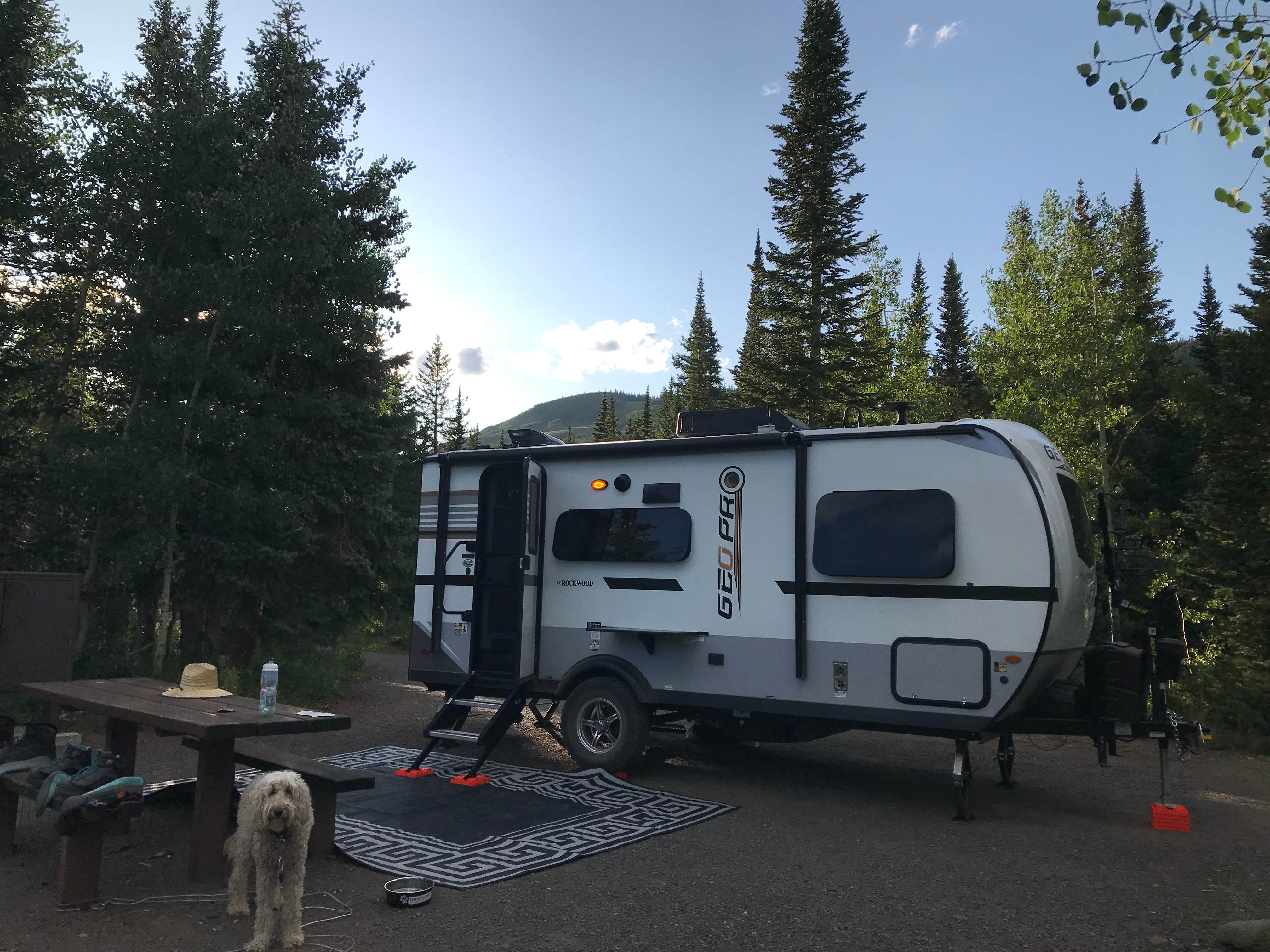 Rebeca H.'s photo of rv camping at Bear Lake Campground near Steamboat Springs, CO