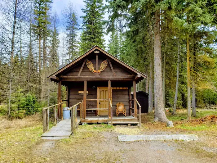 Camping near Rainy Lake Campground: Owl Creek Cabin, Condon, Montana