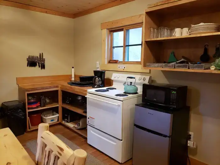 Camper-submitted photo at Owl Creek Cabin near Condon, MT