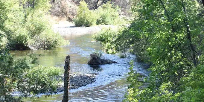 Camper submitted image from Peltier Bridge Primitive Campground — Whiskeytown-Shasta-Trinity National Recreation Area