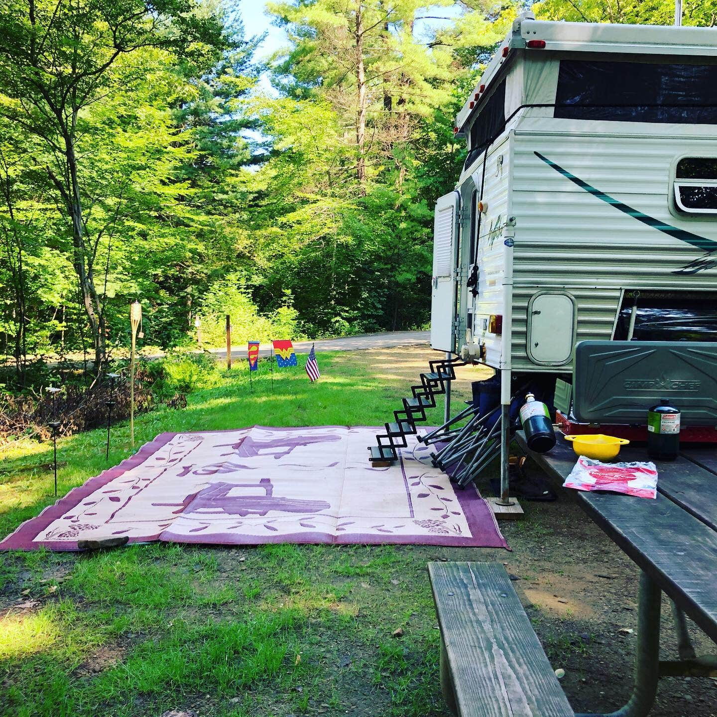 Nate & His Reina Puertorriqueña H.'s photo of rv camping at Red Bridge Recreation Area - Allegheny National Forest near Wilcox, PA