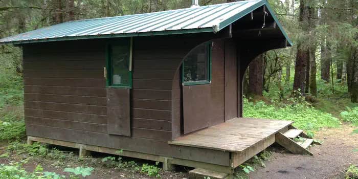 Camper submitted image from Sitkoh Lake (east) Cabin