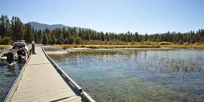 Camper submitted image from Paulina Lake Campground