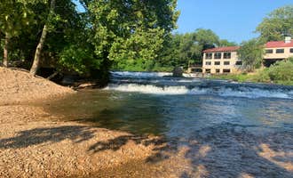 Camping near Elk River Floats & Campground: Campground At The Falls, Pineville, Missouri
