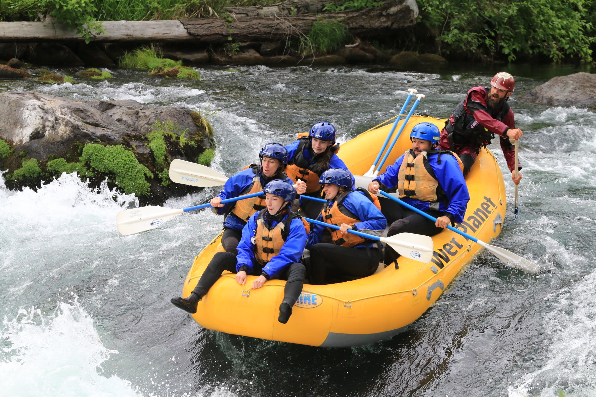 Wet Planet Rafting on the white salmon river