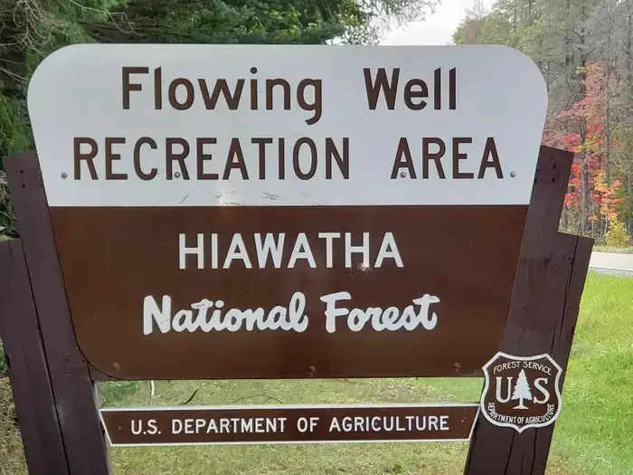 Camper-submitted photo at Flowing Well Campground near Nahma, MI