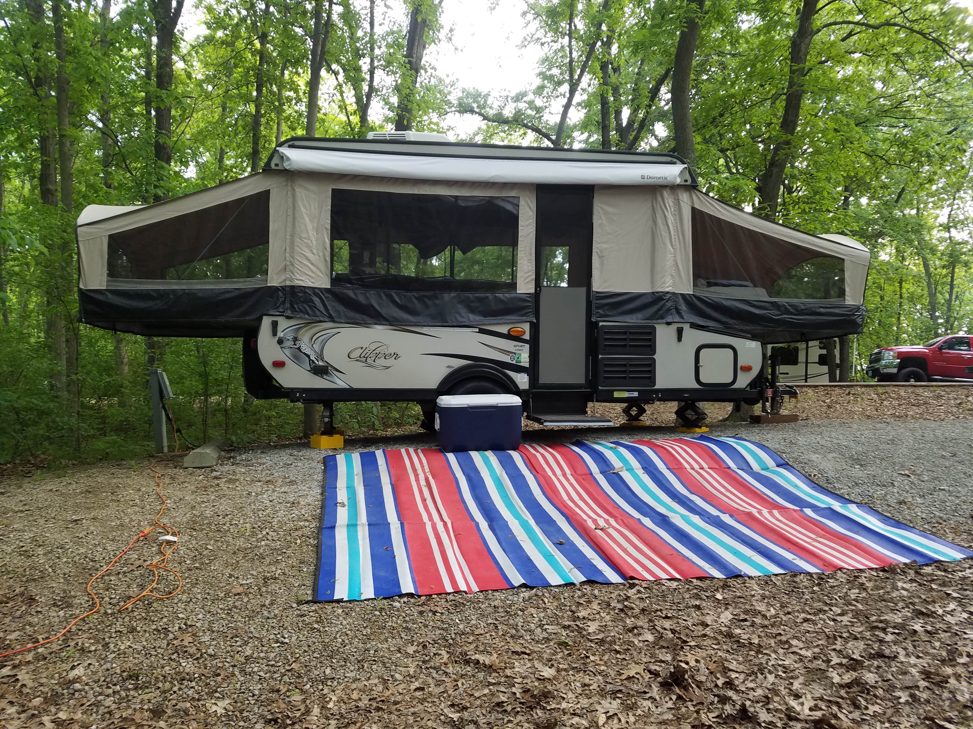 Jason C.'s photo of rv camping at Watkins Mill State Park Campground near Lexington, MO