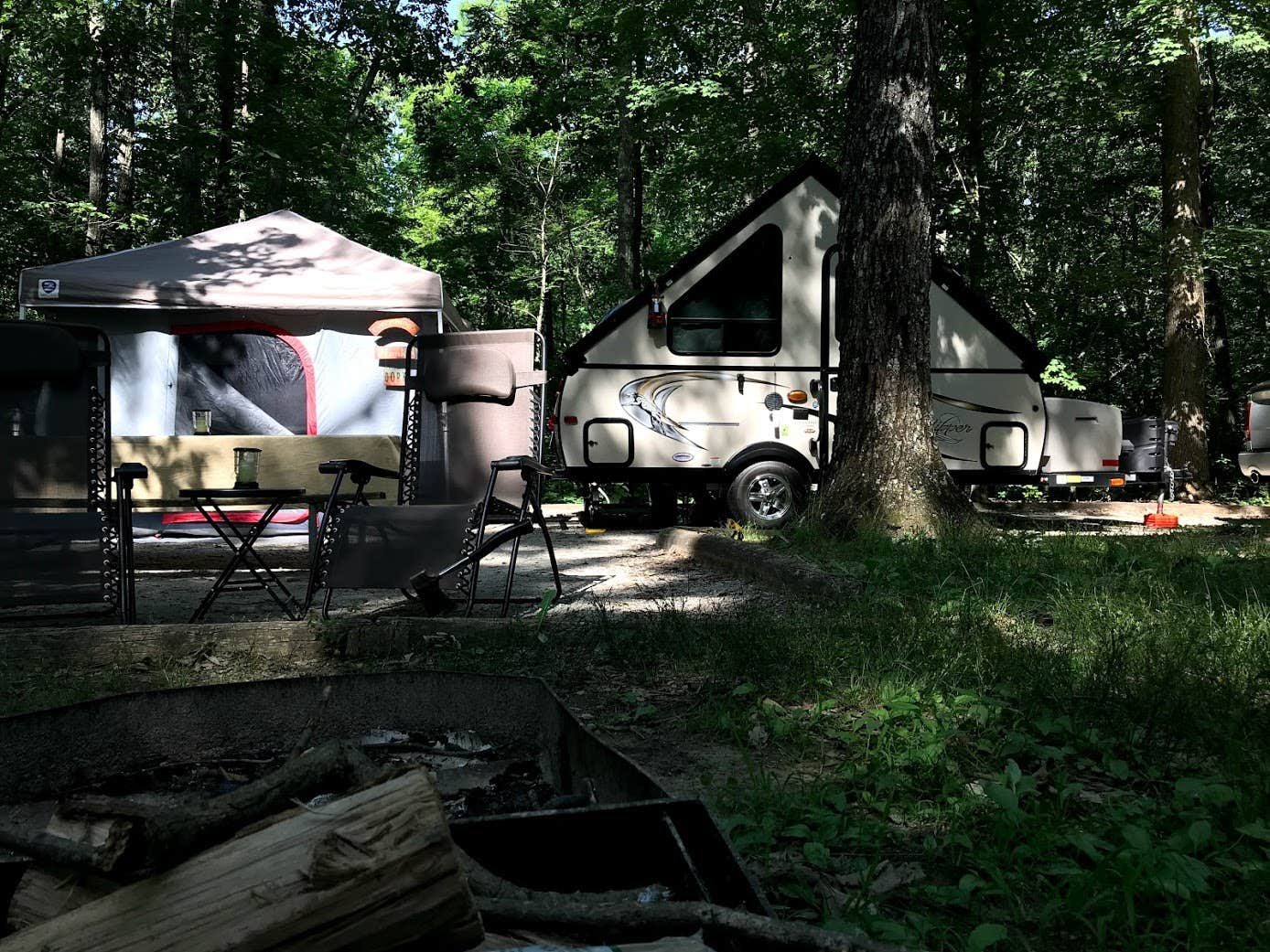 Tony C.'s photo of tent camping at Monte Sano State Park Campground near Pisgah, AL