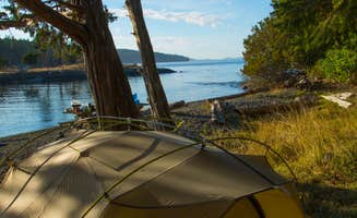 Shari  G.'s photo of tent camping at Turn Island State Park Campground near Blaine, WA