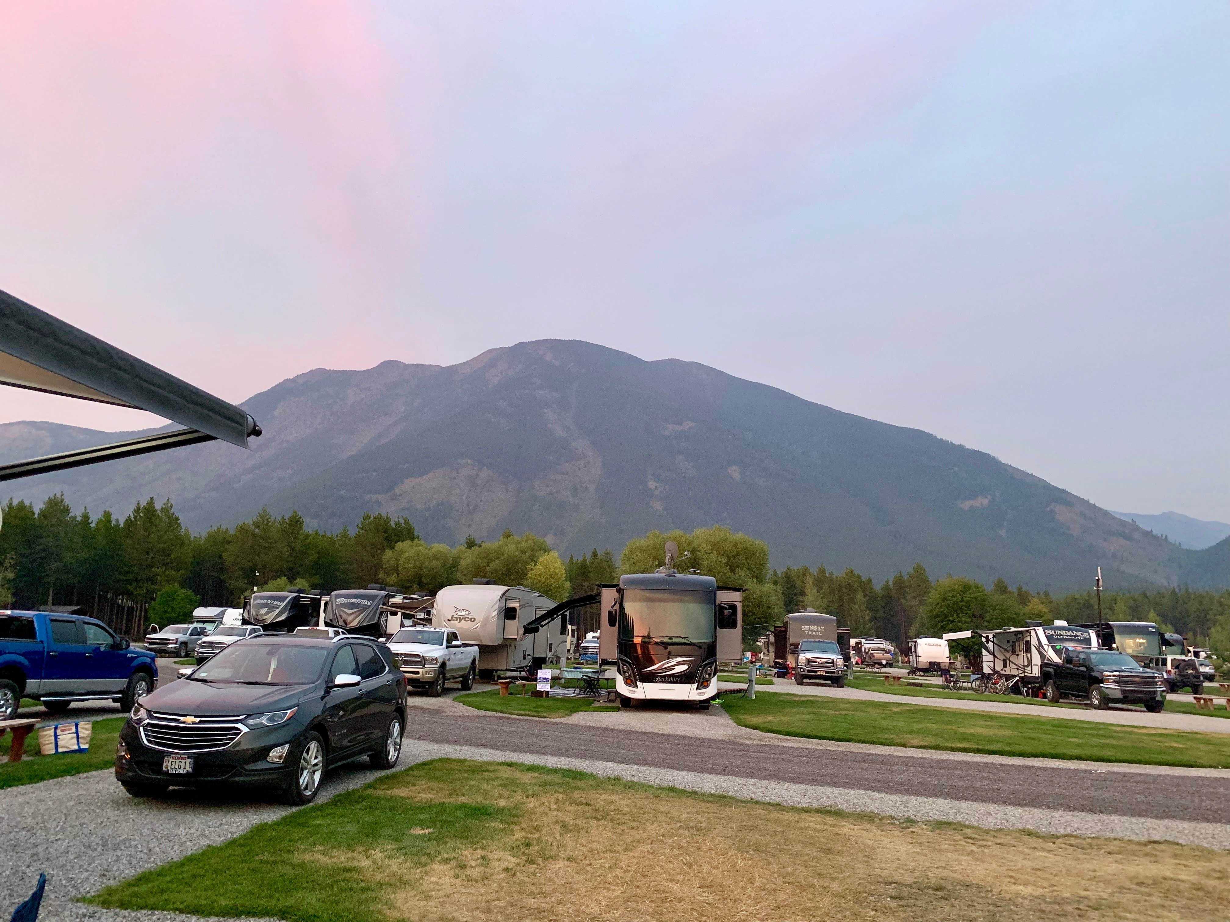 Camper-submitted photo at West Glacier KOA Resort in Montana