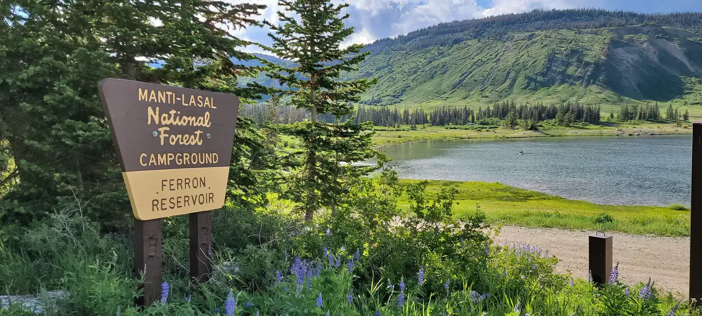 Camper-submitted photo at Ferron Reservoir Campground — Manti La Sal National Forest near Emery, UT
