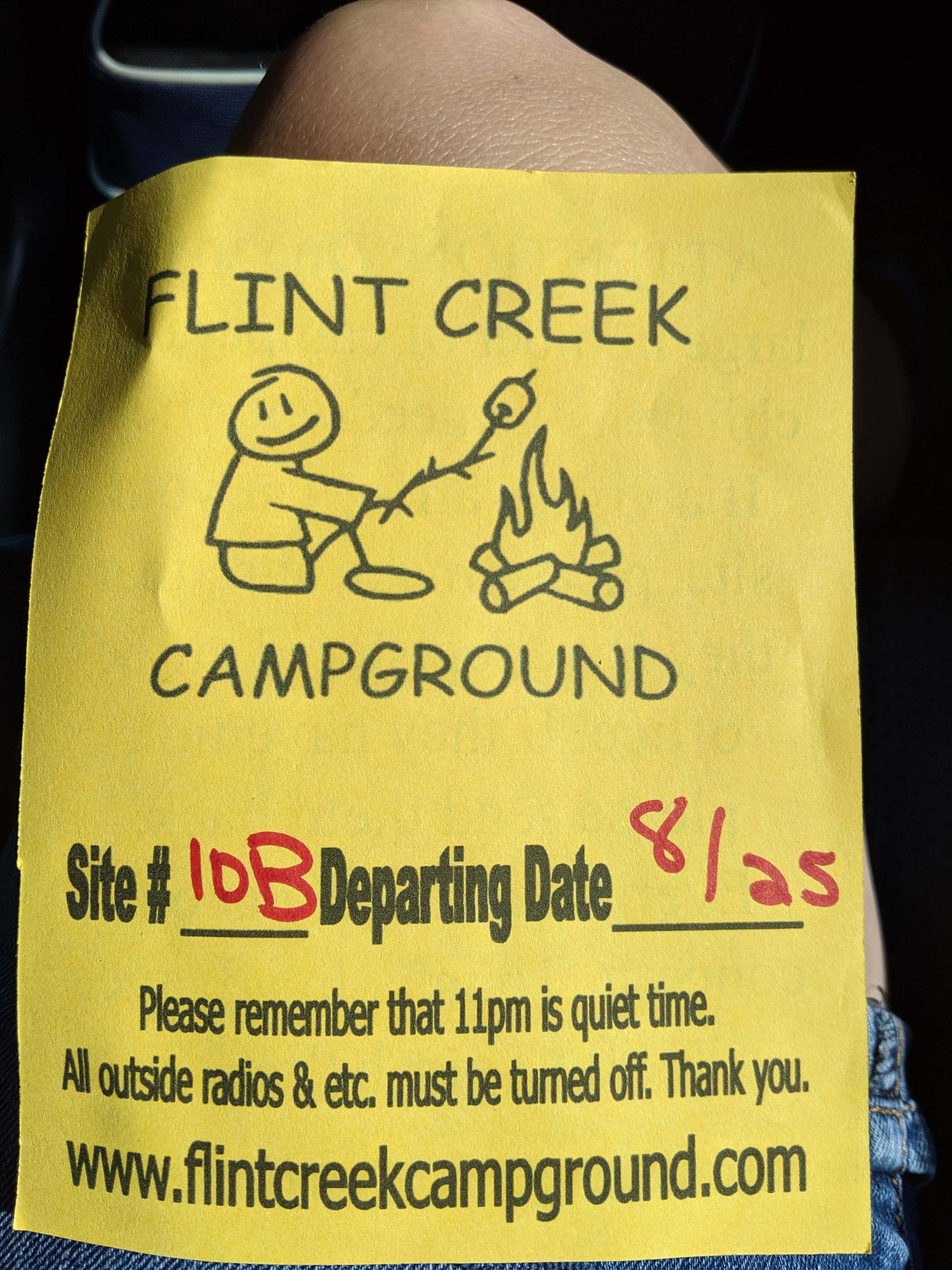 Camper submitted image from Flint Creek Campgrounds - 3