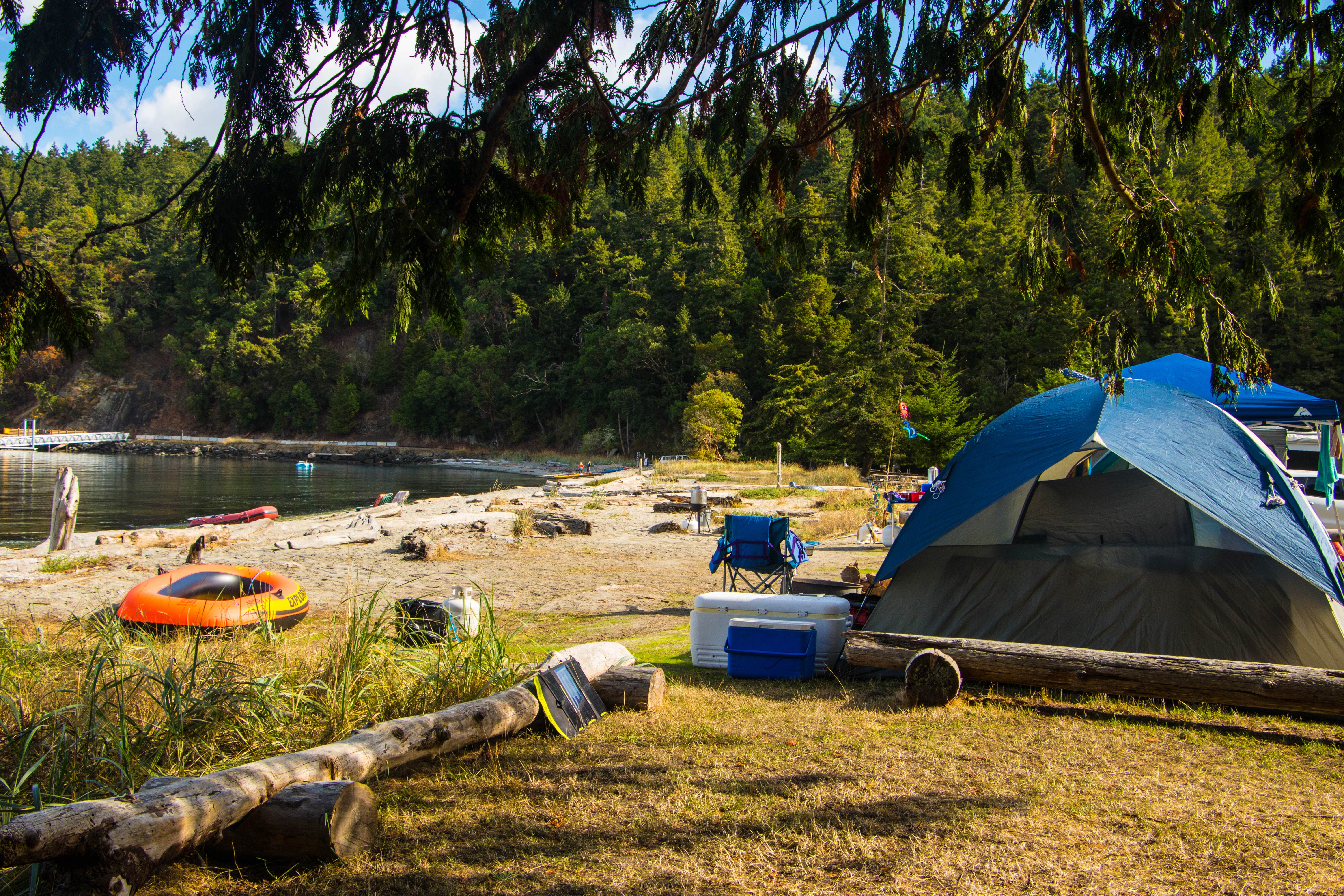 Shari  G.'s photo at Spencer Spit State Park Campground near Olga, WA