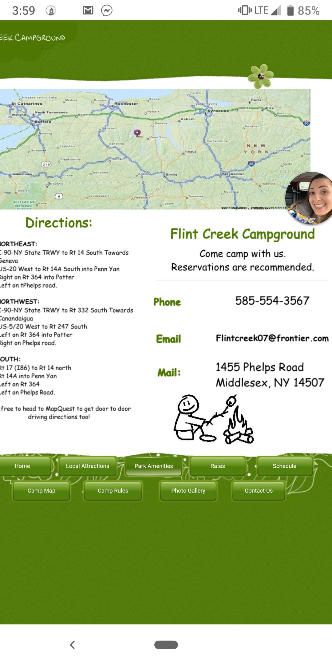 Camper submitted image from Flint Creek Campgrounds - 2