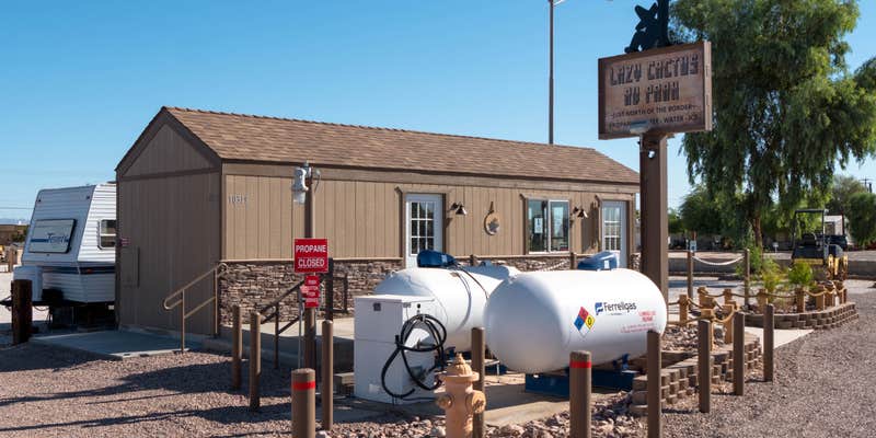 Camper submitted image from Lazy Cactus RV