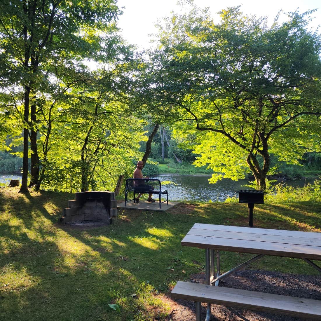Camper-submitted photo at West Canada Creek Campground near Herkimer, NY