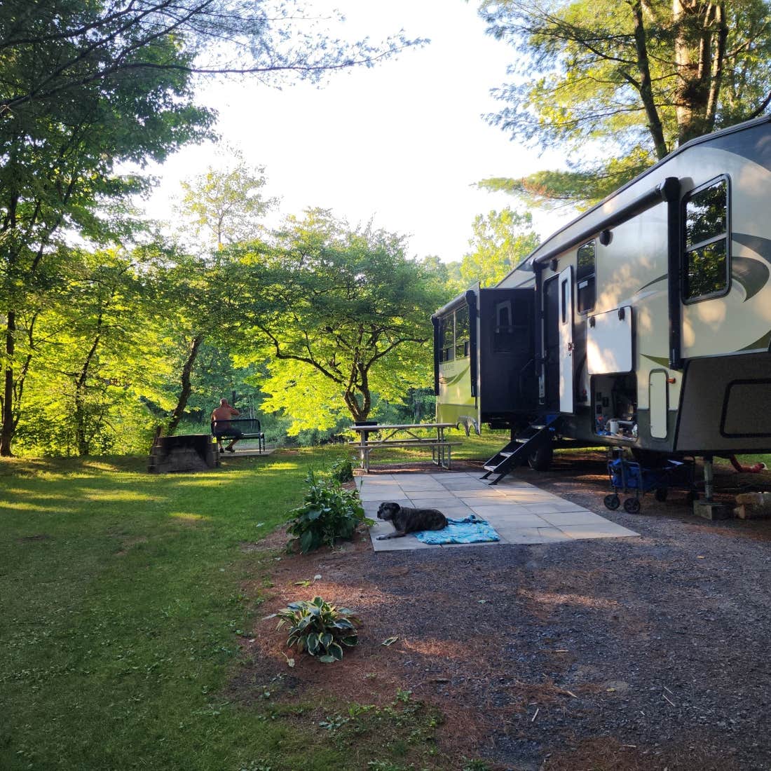 WCCC's photo of rv camping at West Canada Creek Campground near Kirkville, NY
