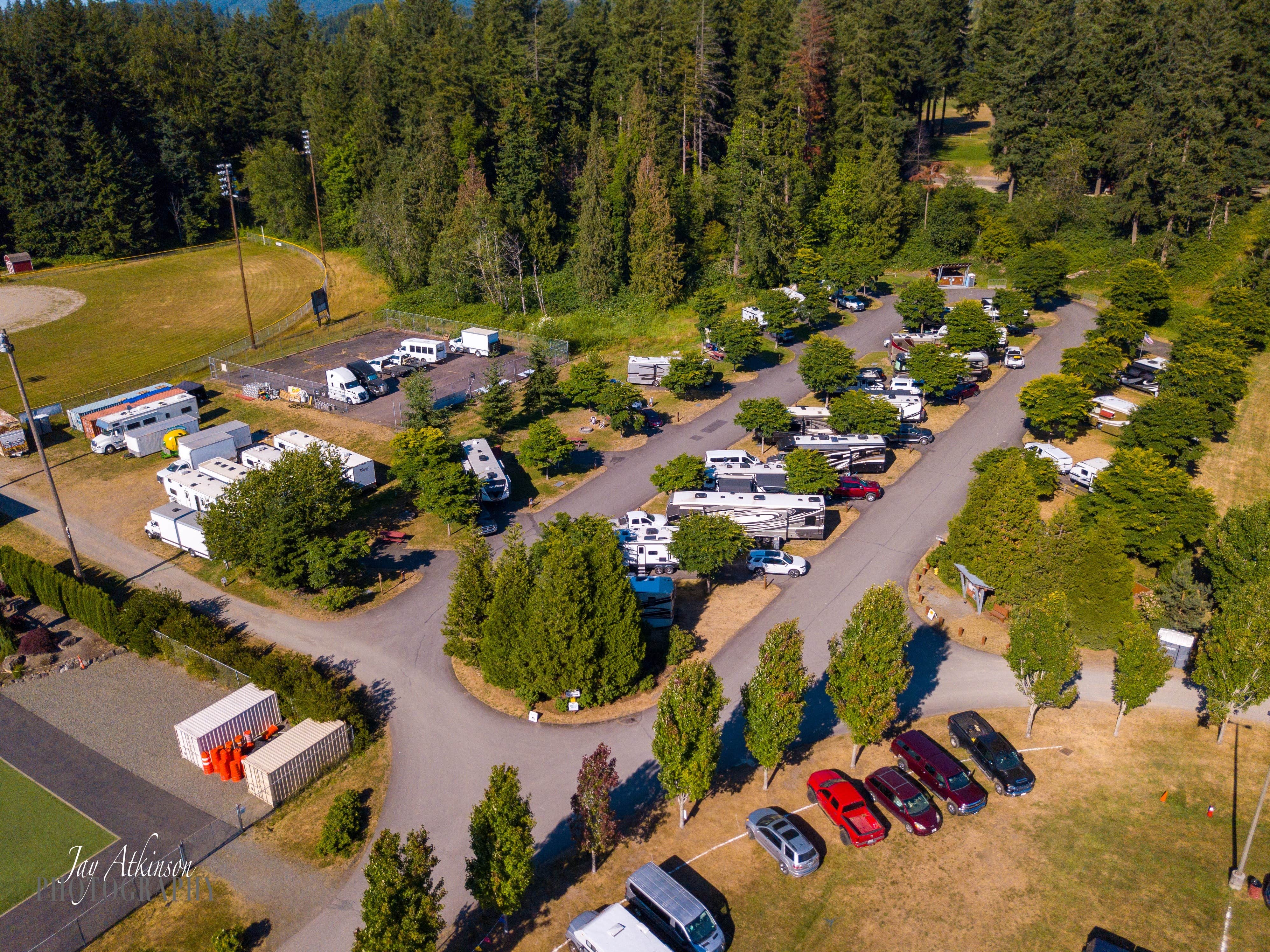 Camper-submitted photo at Enumclaw Expo Center RV Park near Lake Tapps, WA