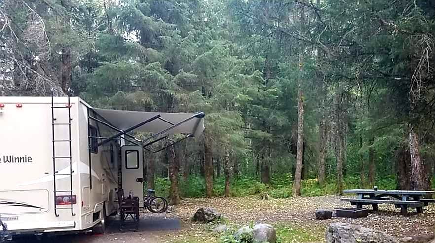 Camper-submitted photo at Black Bear Campground — Chugach National Forest near Whittier, AK
