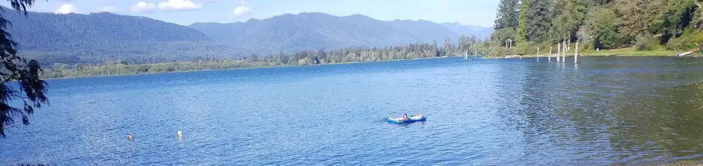 Camper-submitted photo at Falls Creek Campground near Olympic National Park
