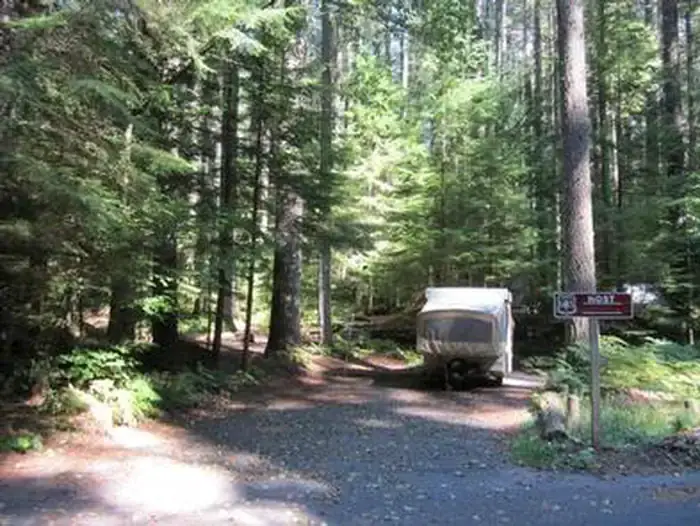 Camper-submitted photo at Lower Falls Campground near Trout Lake, WA